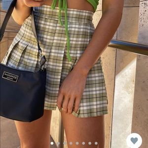Princess Polly plaid tennis skirt